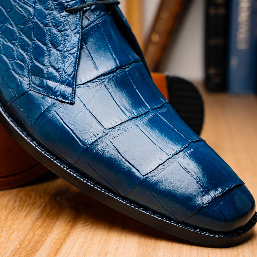 Marco Di Milano Pietro Alligator Chukka Boots Rustic Jean