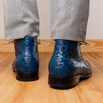 Marco Di Milano Pietro Alligator Chukka Boots Rustic Jean