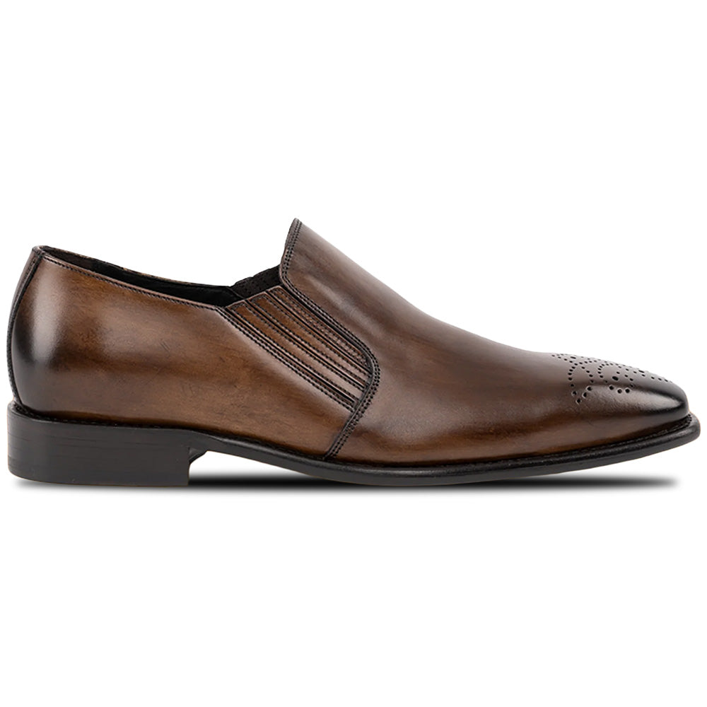 Calzoleria Toscana Pilati Double Gore Slip On Dark