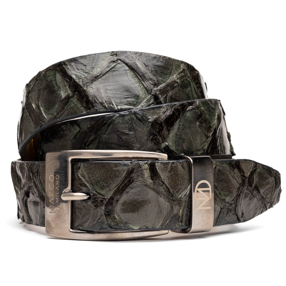 Marco Di Milano Pirarucu Belt Grey