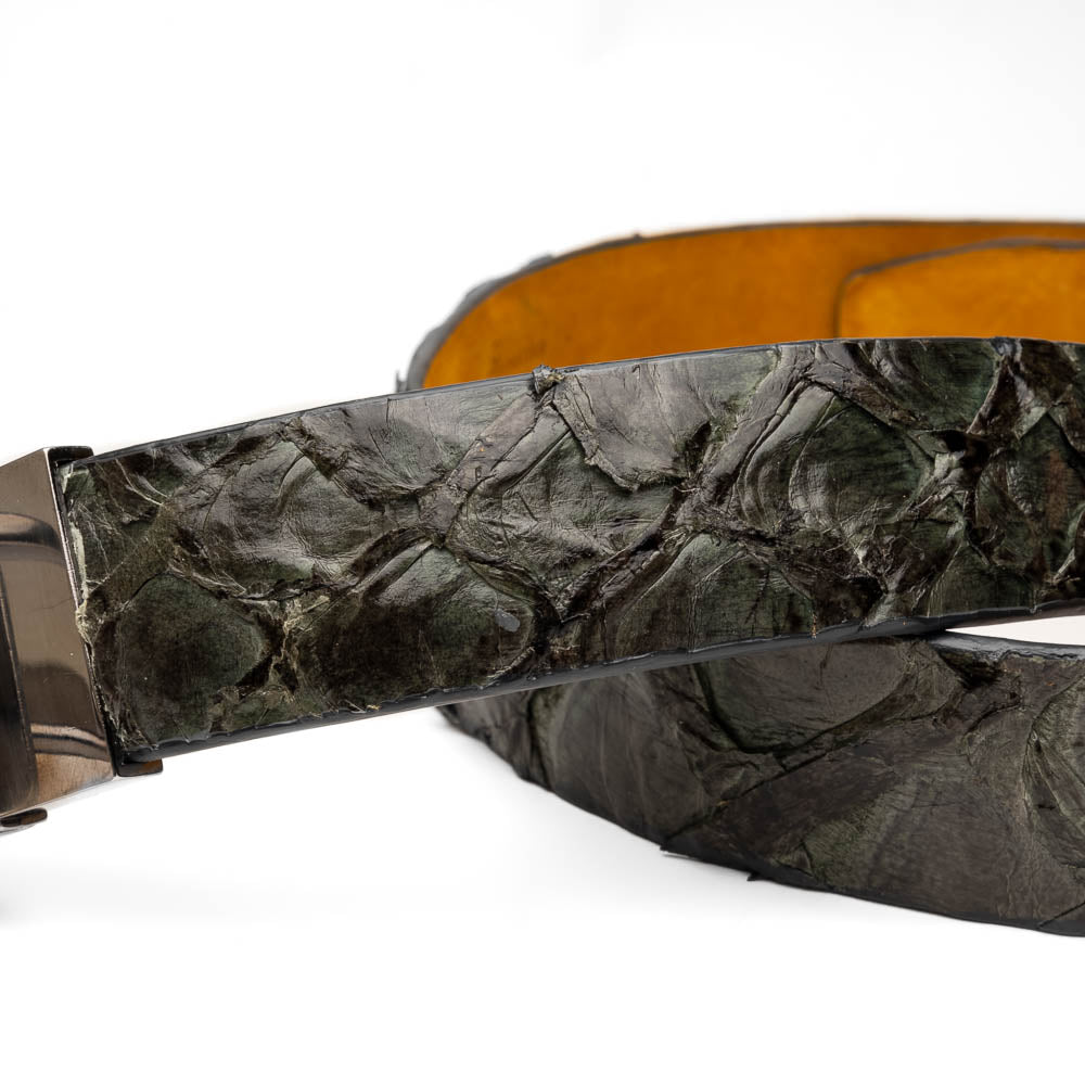 Marco Di Milano Pirarucu Belt Grey