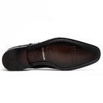 Marco Di Milano Pissa Caiman Crocodile & Lizard Patchwork Derby Brown