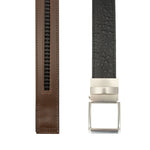 TB Phelps Player One-Size Micro Adjustable Hornback Croco Belt Black