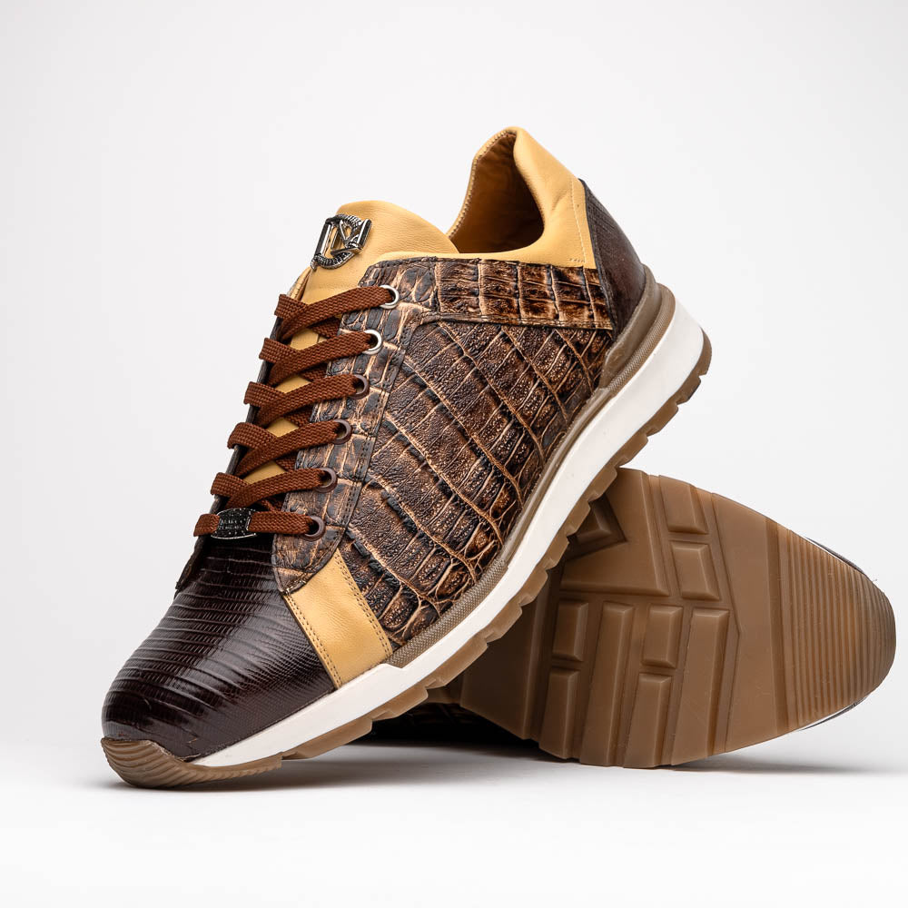 Marco Di Milano Portici Caiman & Lizard Sneakers Orix Combo