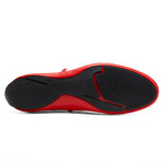 View product image 2: Marco Di Milano Portofino Ostrich Leg & Calfskin Sneaker White / Red