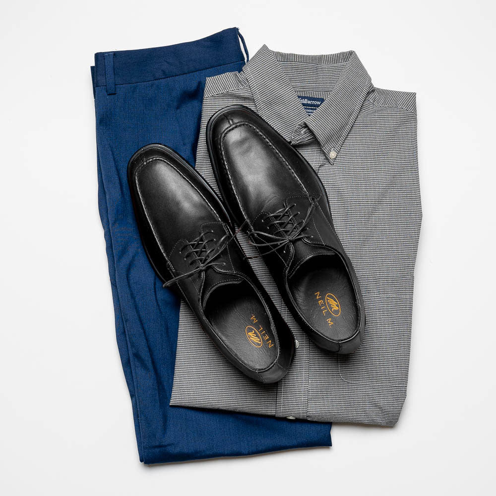 Neil M President Split Toe Shoes Black