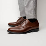 Neil M President Split Toe Shoes Cognac