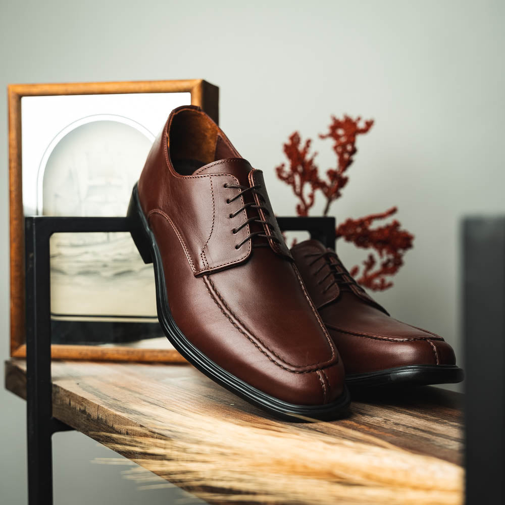 Neil M President Split Toe Shoes Cognac