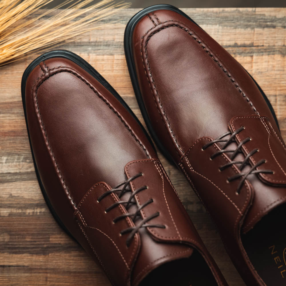 Neil M President Split Toe Shoes Cognac