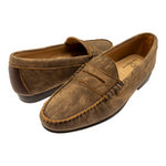 TB Phelps Preston Safari Leather Bit Loafers Briar