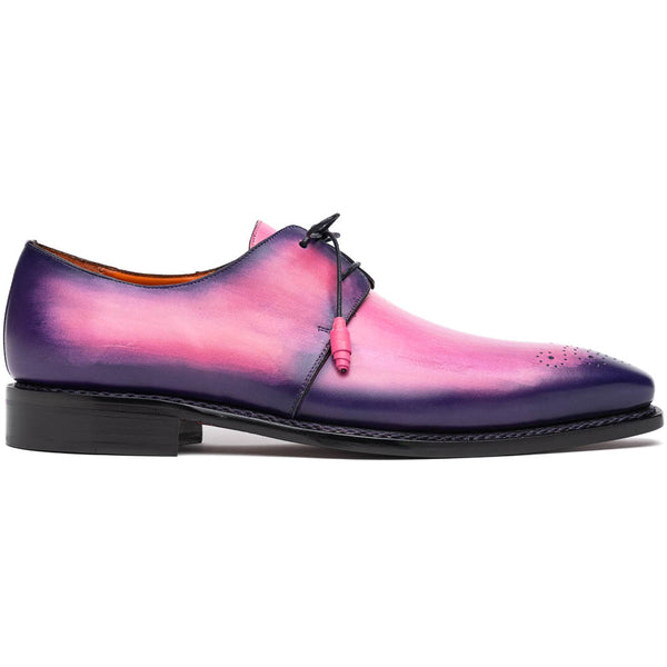 pink and black dress shoes Mezlan Principe Patina Leather Derby (Exclusive) pf-gender:Female Women's size:18 man ankle boots Black Midi Dress With