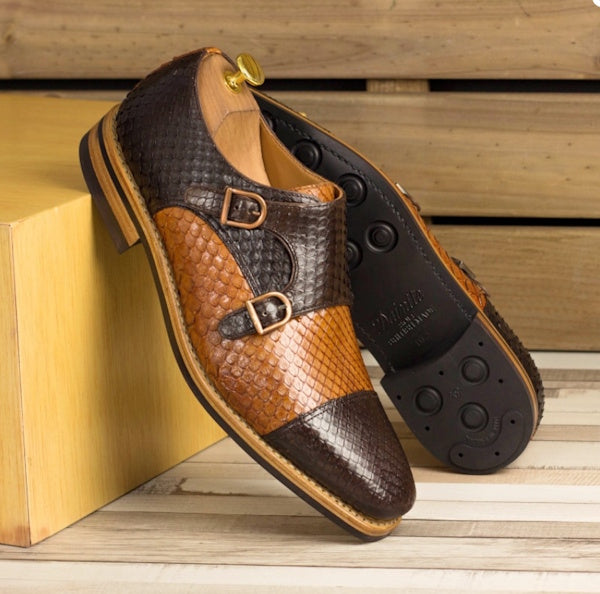 Python Dbl Monk Strap