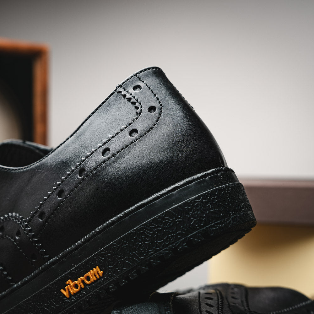 Calzoleria Toscana Q406 Wingtip Sneakers Graphite