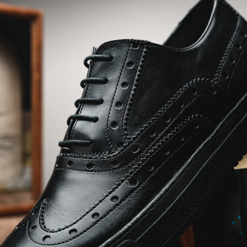 Calzoleria Toscana Q406 Wingtip Sneakers Graphite