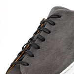 Calzoleria Toscana Q421 Crocodile & Suede Sneakers Grey