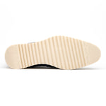 Calzoleria Toscana Q954 Suede & Calfskin Loafers Blue