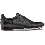 Mezlan Quilted Nappa Sneaker Black