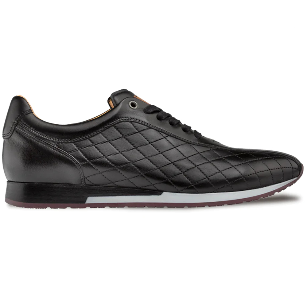 Mezlan Quilted Nappa Sneaker Black