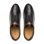 Mezlan Quilted Nappa Sneaker Black