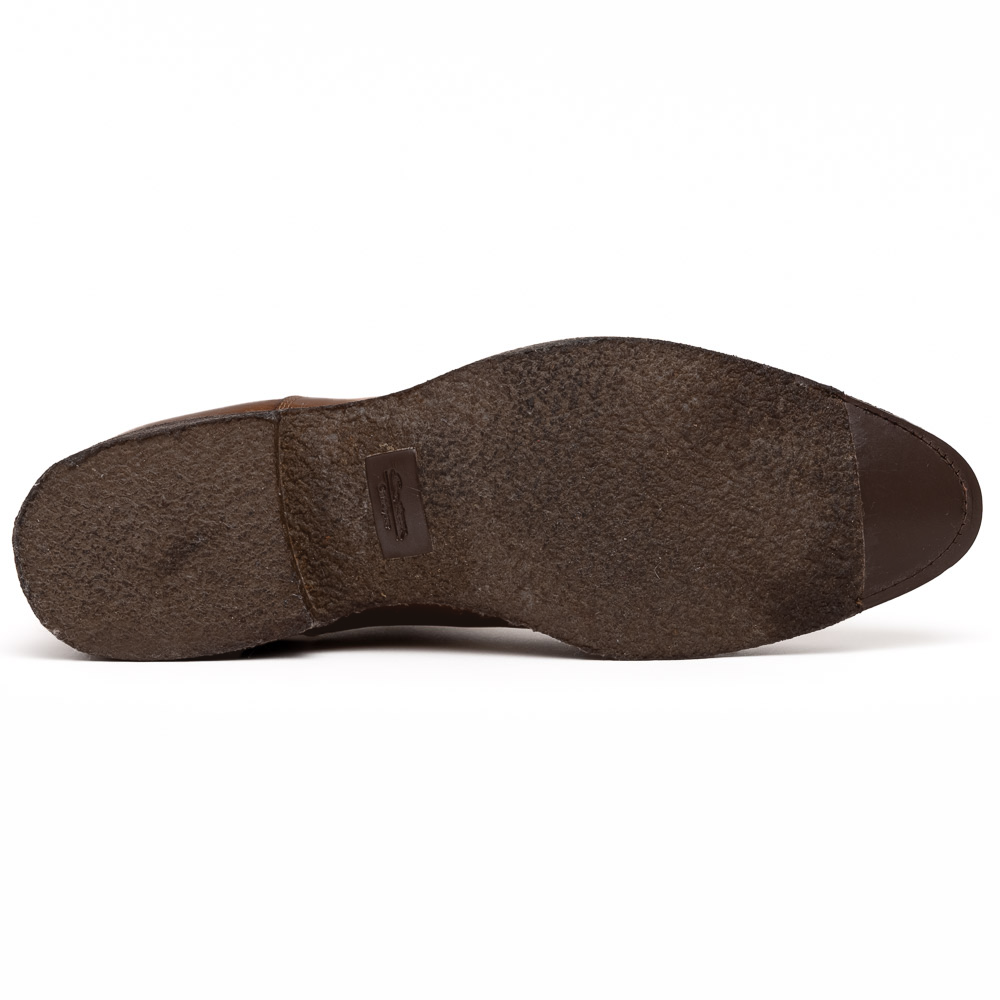 Santoni Shoes Quoit 5 Cap Toe Shoes Tan