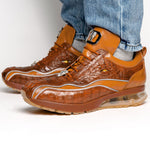 Belvedere Hornback Crocodile / Calfskin Sneakers Antique Sport
