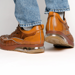 Belvedere Hornback Crocodile / Calfskin Sneakers Antique Sport