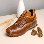 Belvedere Hornback Crocodile / Calfskin Sneakers Antique Sport