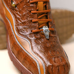 Belvedere Hornback Crocodile / Calfskin Sneakers Antique Sport