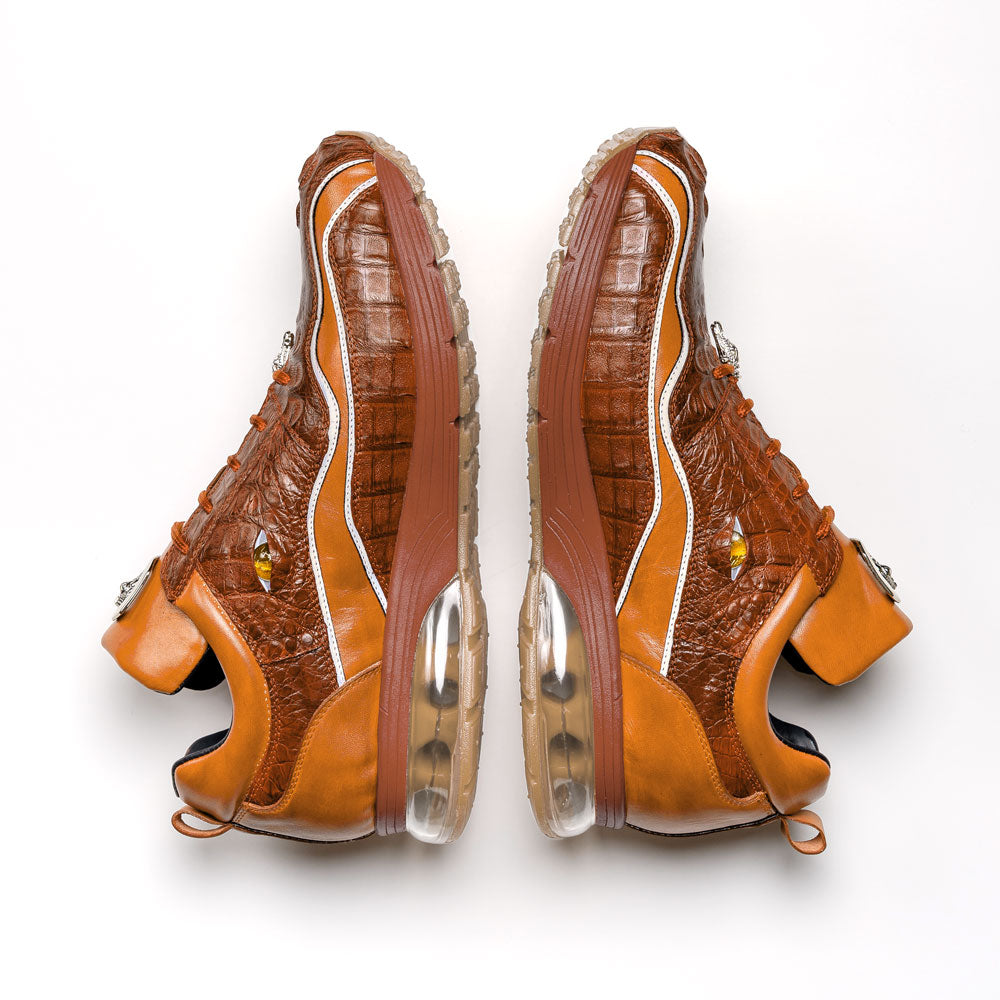 Belvedere Hornback Crocodile / Calfskin Sneakers Antique Sport