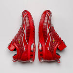 Belvedere Rexy Hornback Crocodile and Calfskin Sneakers Red