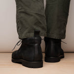 Zelli Rezza Italian Suede Chukka Boot Black (46-602-BLK)