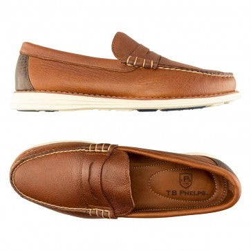 TB Phelps Freeport Sport Penny Gridiron Brown