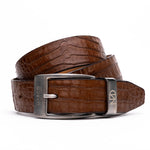 Marco Di Milano Crocodile Belt Bay Apache