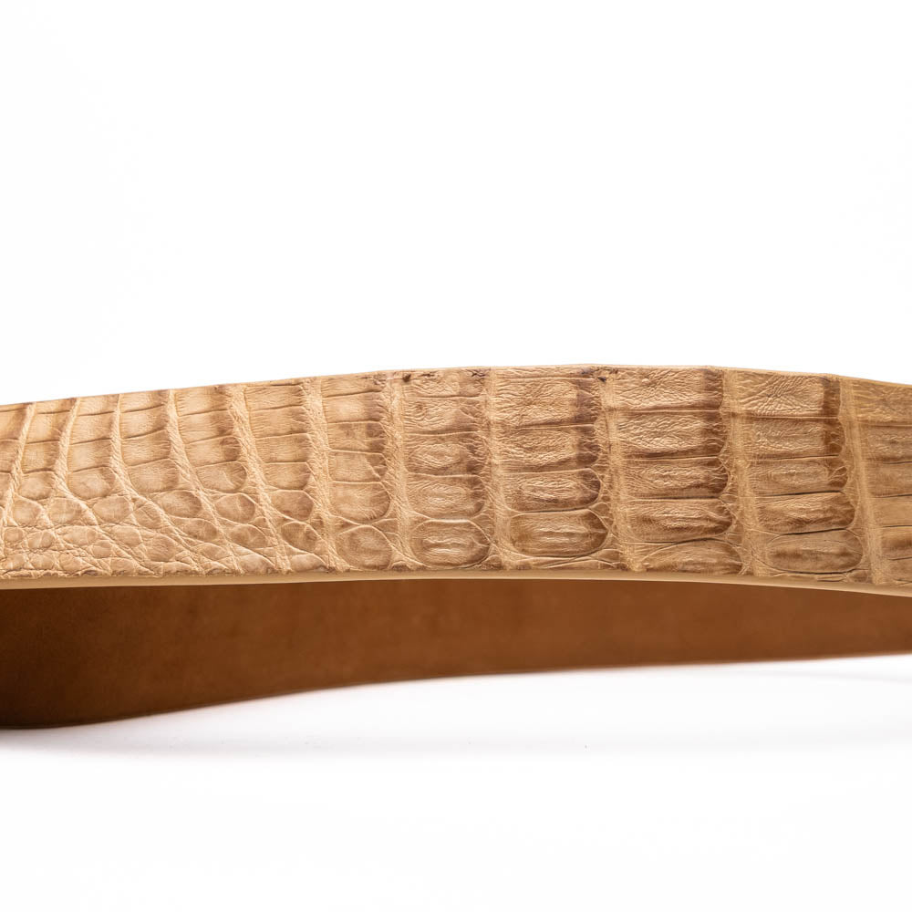 Marco Di Milano Riccardo Crocodile Belt Oil Orix