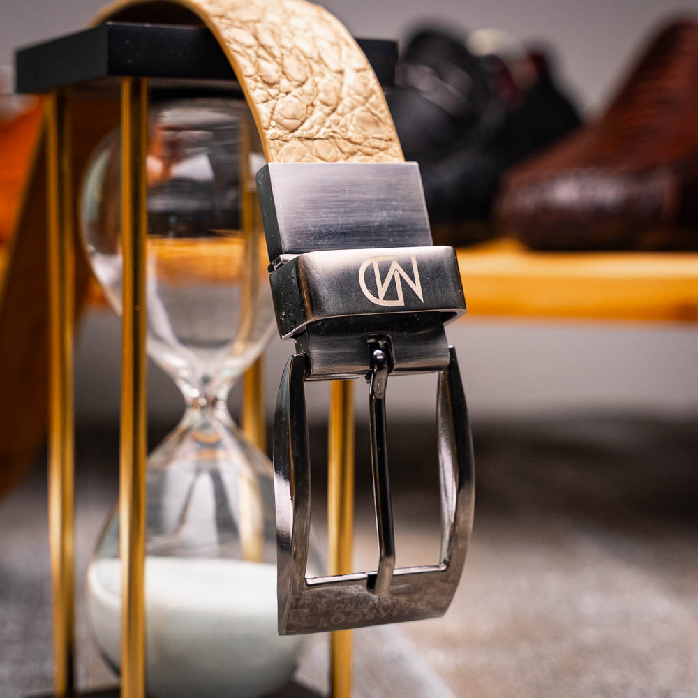 Marco Di Milano Riccardo Crocodile Belt Orix