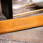 Marco Di Milano Riccardo Crocodile Belt Rustic Cognac