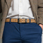 Marco Di Milano Riccardo Crocodile Belt Oil Orix