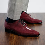 View product image 6: Marco Di Milano Rimini Stingray Dress Oxfords Wine