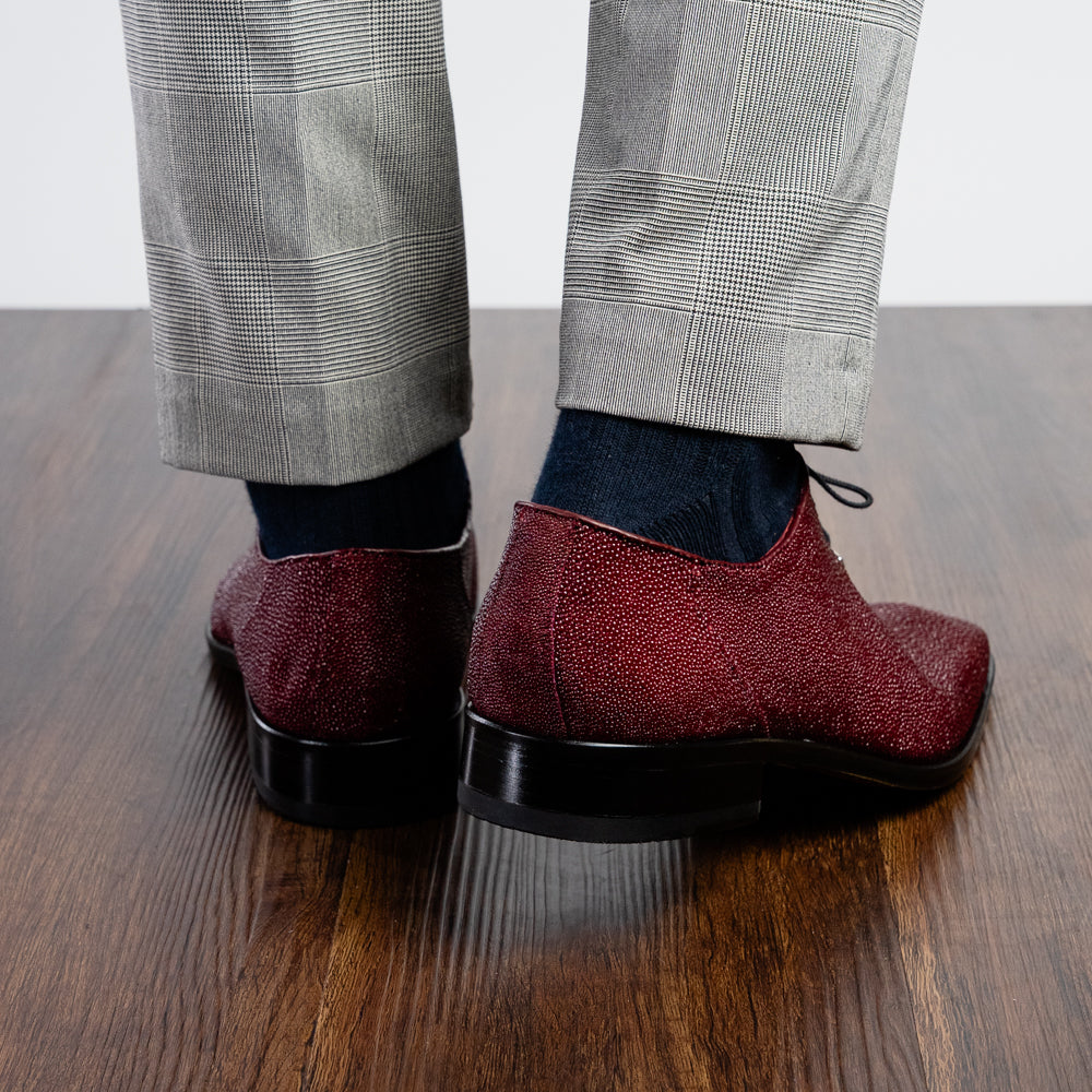 Marco Di Milano Rimini Stingray Dress Oxfords Wine