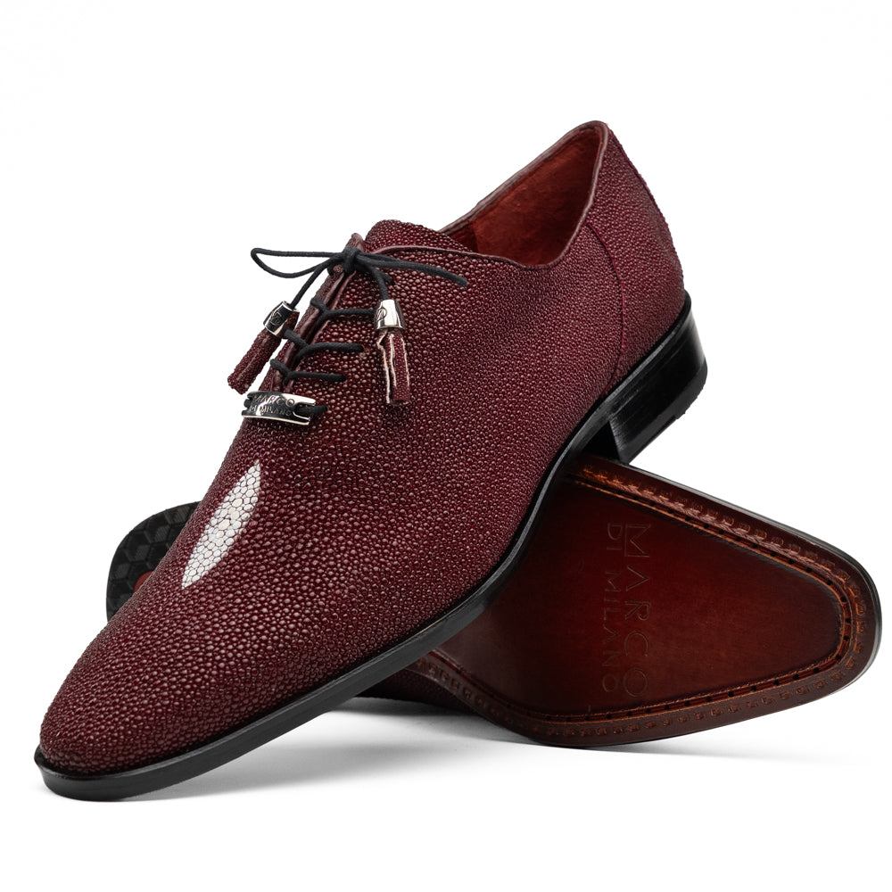 Marco Di Milano Rimini Stingray Dress Oxfords Wine