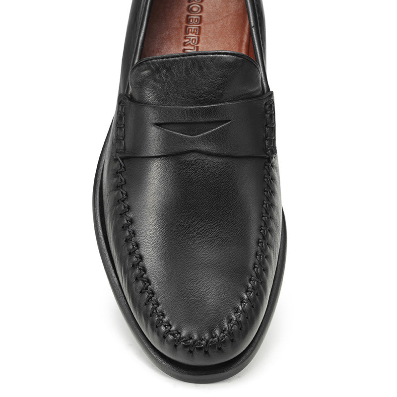 Robert Zur Etro Penny Loafer Black
