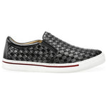 Robert Zur James Slip-on Sneaker Black & Gunmetal