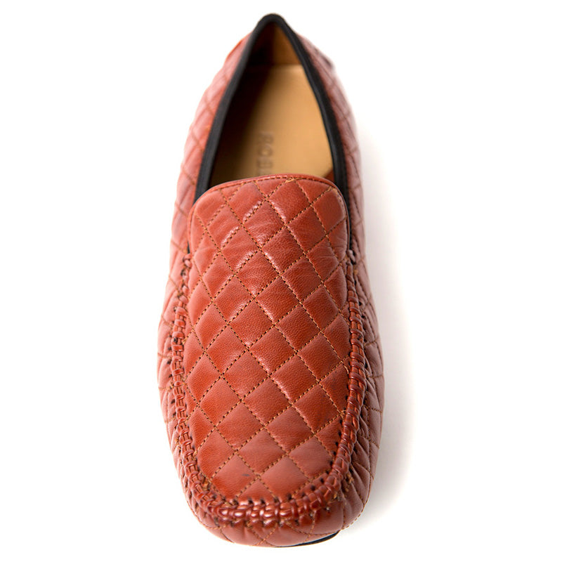 Robert Zur Quinn Slip-on Shoes Vintage Luggage