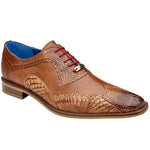 Belvedere Roberto Alligator Oxfords Antique Saddle