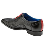 Belvedere Roberto Alligator Oxfords Black (B16)