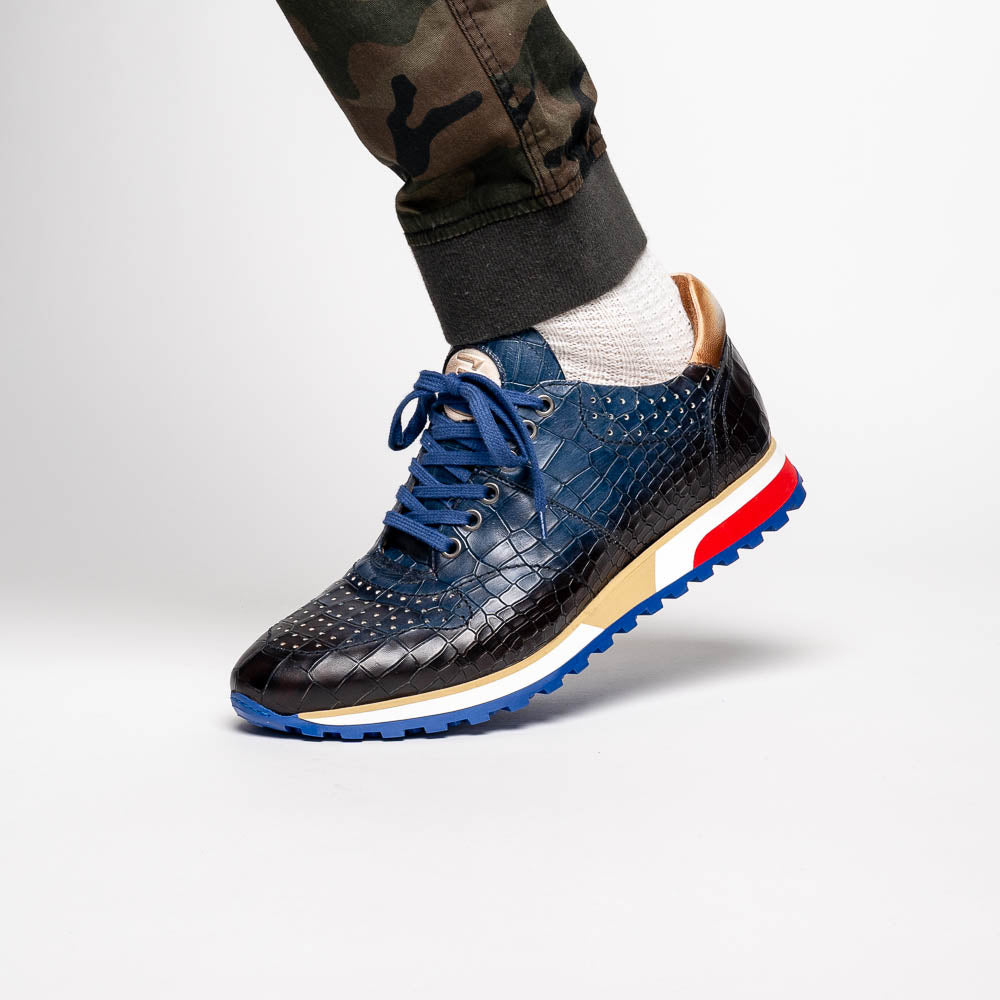 Zelli Rocco Sneakers Navy (65-220-NVY)