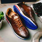 Zelli Rocco Sneakers Brown (65-220-BRN)