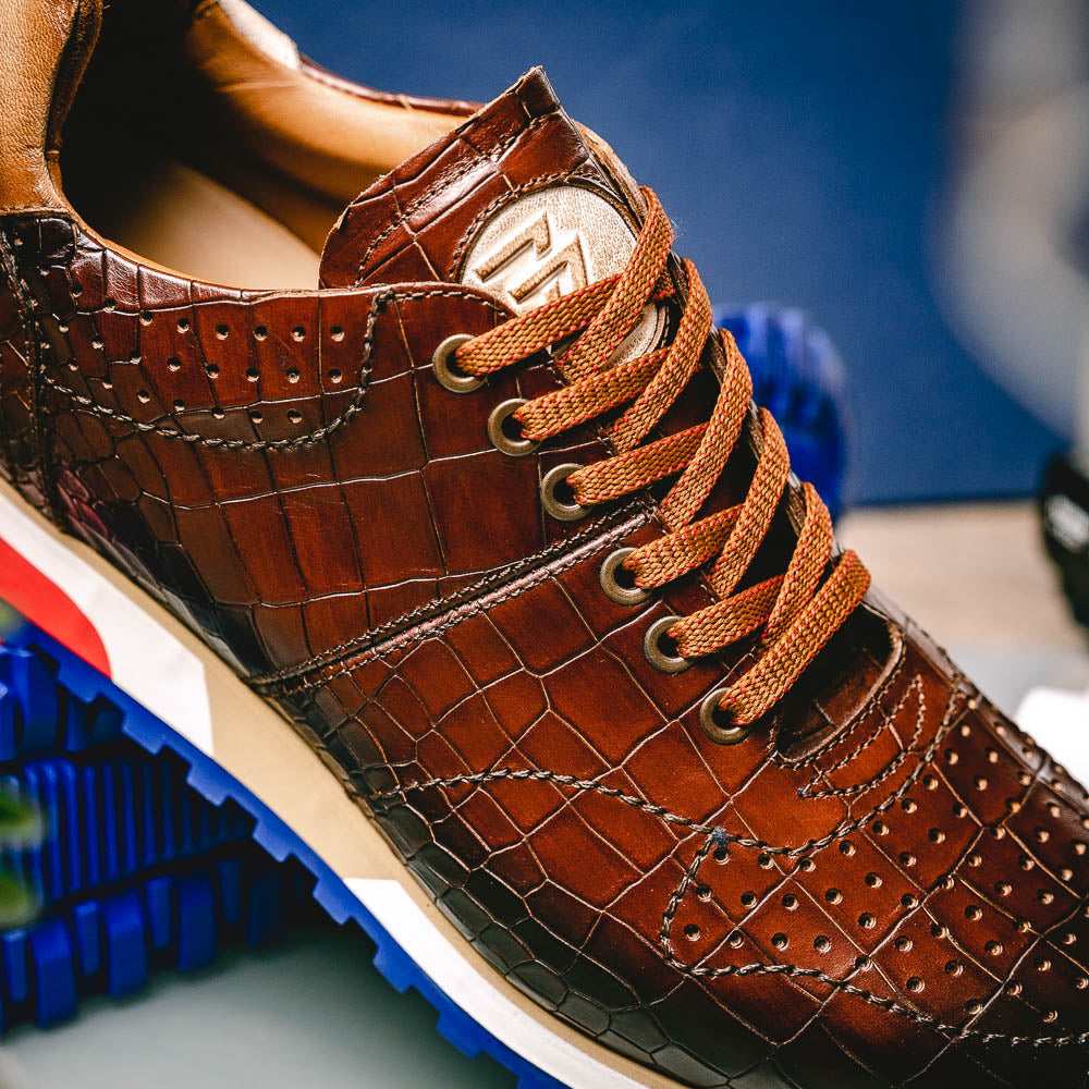 ココロ Zelli Rocco Sneakers Brown | MensDesignerShoe.com