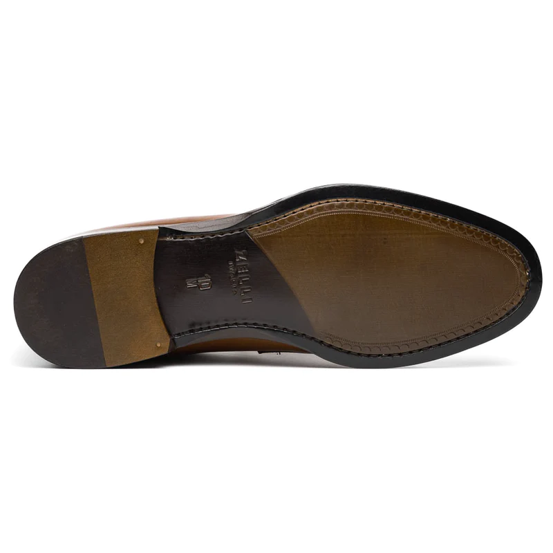 Zelli Roma Apron Toe Penny Loafers Nicotine (15-200-NIC)