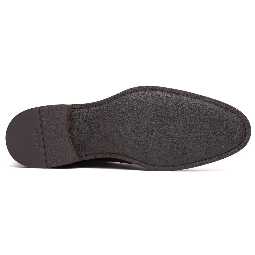 Zelli Roma Hand Burnished Penny Loafers Cognac (15-400-CGN)